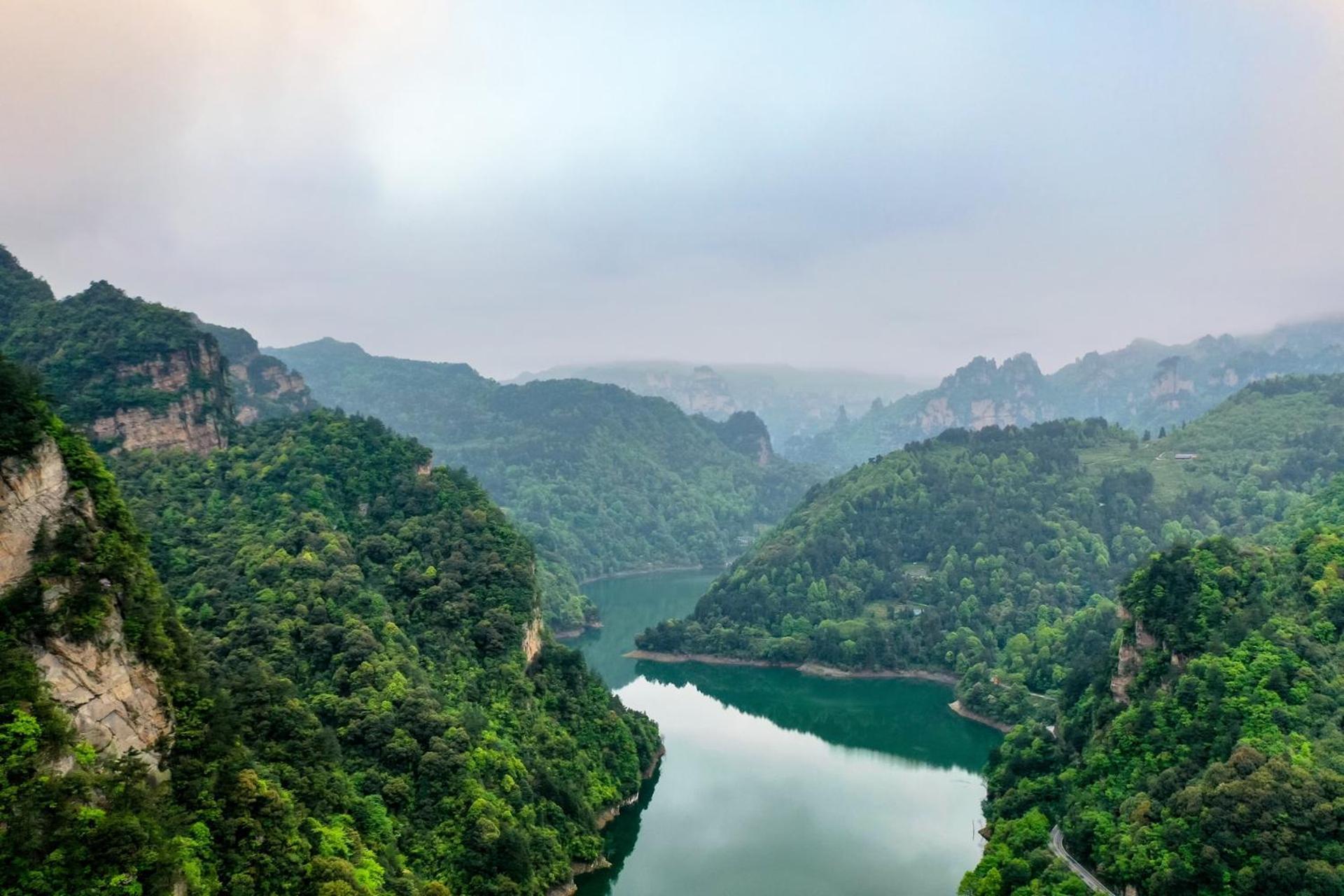 Mountain View Guesthouse Zhangjiajie Exterior photo