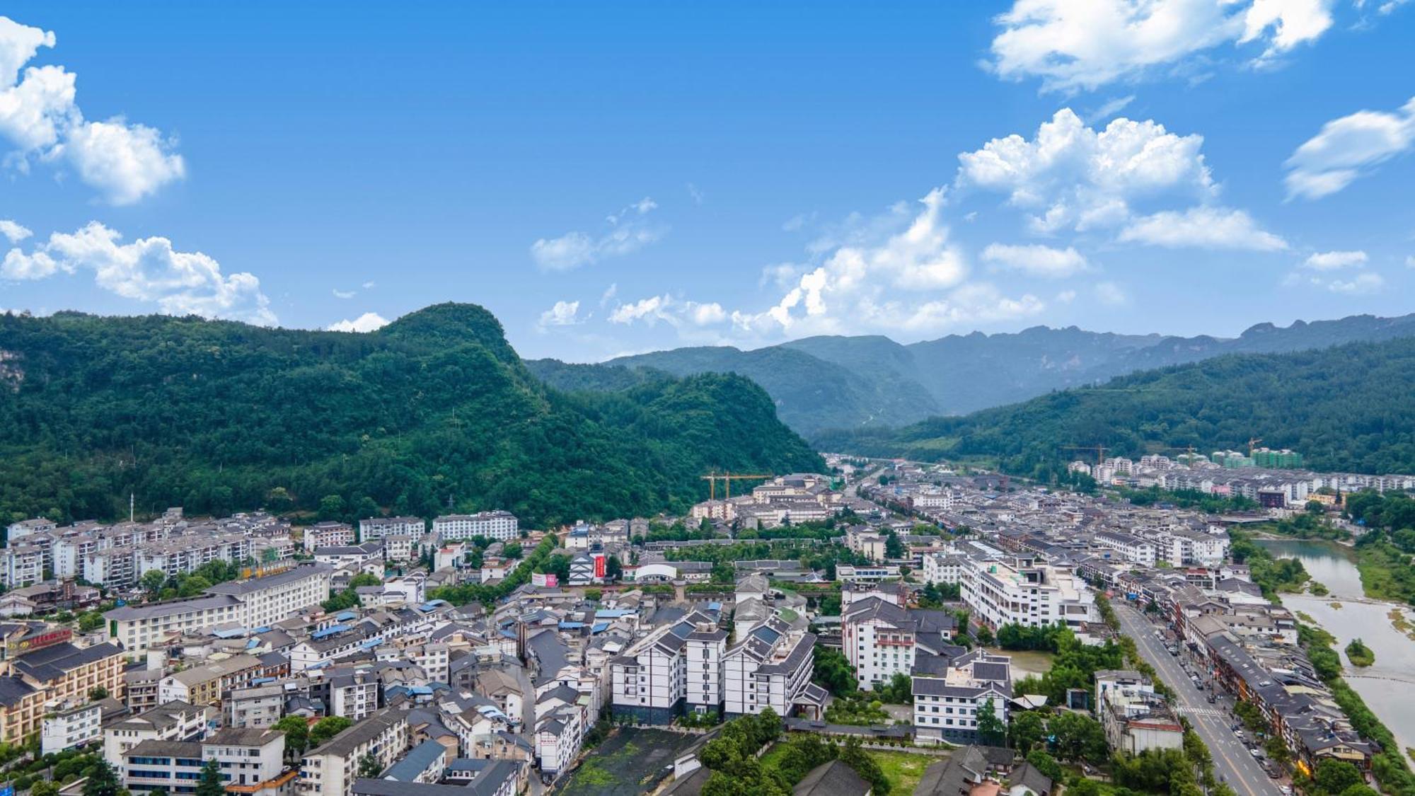 Mountain View Guesthouse Zhangjiajie Exterior photo